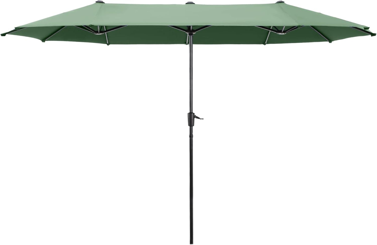 HERA'S PALACE 13 ft Rectangle Patio Umbrellas Large Outdoor Umbrella with Crank Powerful UV Protective Table Umbrella Outdoor Patio for Backyard, Pool, Garden, Deck