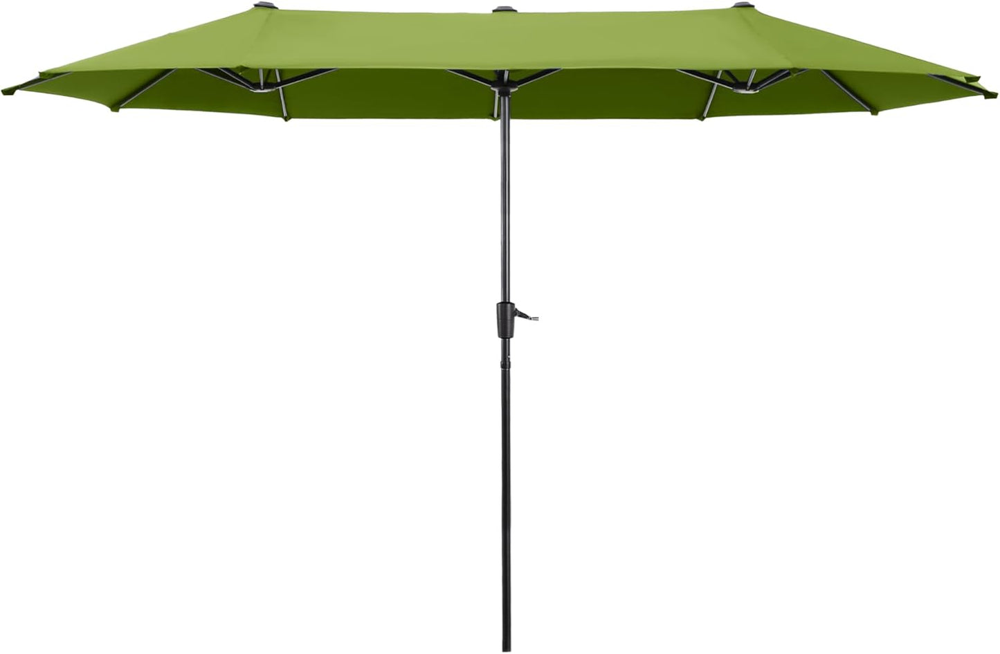 HERA'S PALACE 13 ft Rectangle Patio Umbrellas Large Outdoor Umbrella with Crank Powerful UV Protective Table Umbrella Outdoor Patio for Backyard, Pool, Garden, Deck