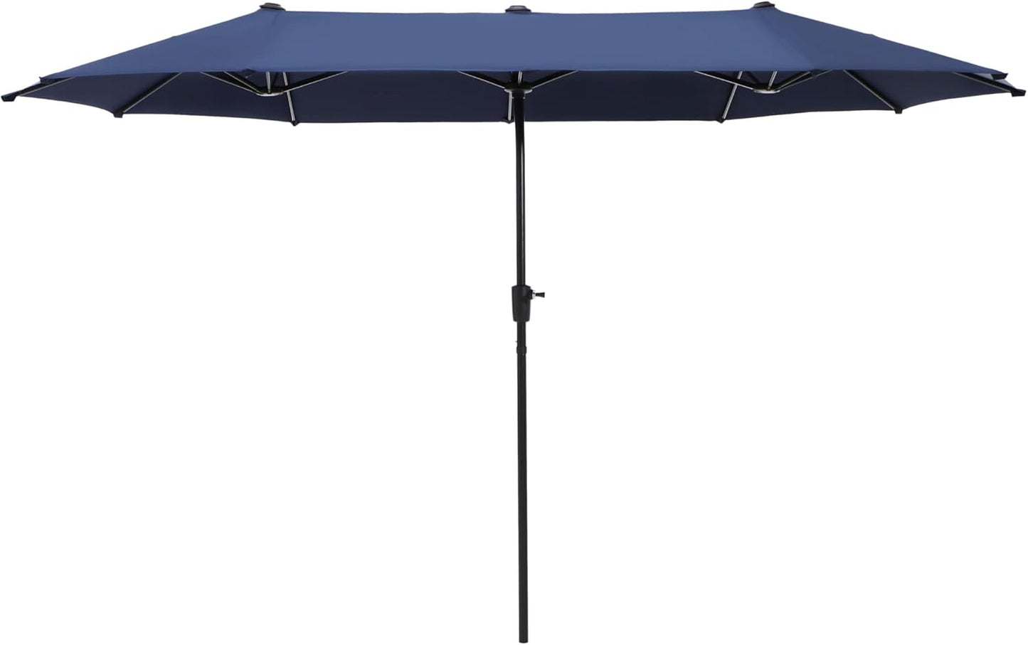 HERA'S PALACE 13 ft Rectangle Patio Umbrellas Large Outdoor Umbrella with Crank Powerful UV Protective Table Umbrella Outdoor Patio for Backyard, Pool, Garden, Deck