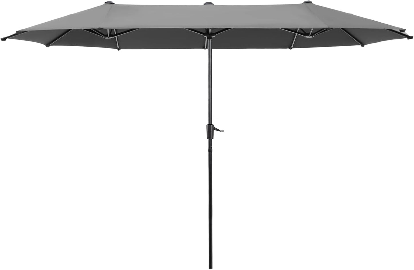 HERA'S PALACE 13 ft Rectangle Patio Umbrellas Large Outdoor Umbrella with Crank Powerful UV Protective Table Umbrella Outdoor Patio for Backyard, Pool, Garden, Deck