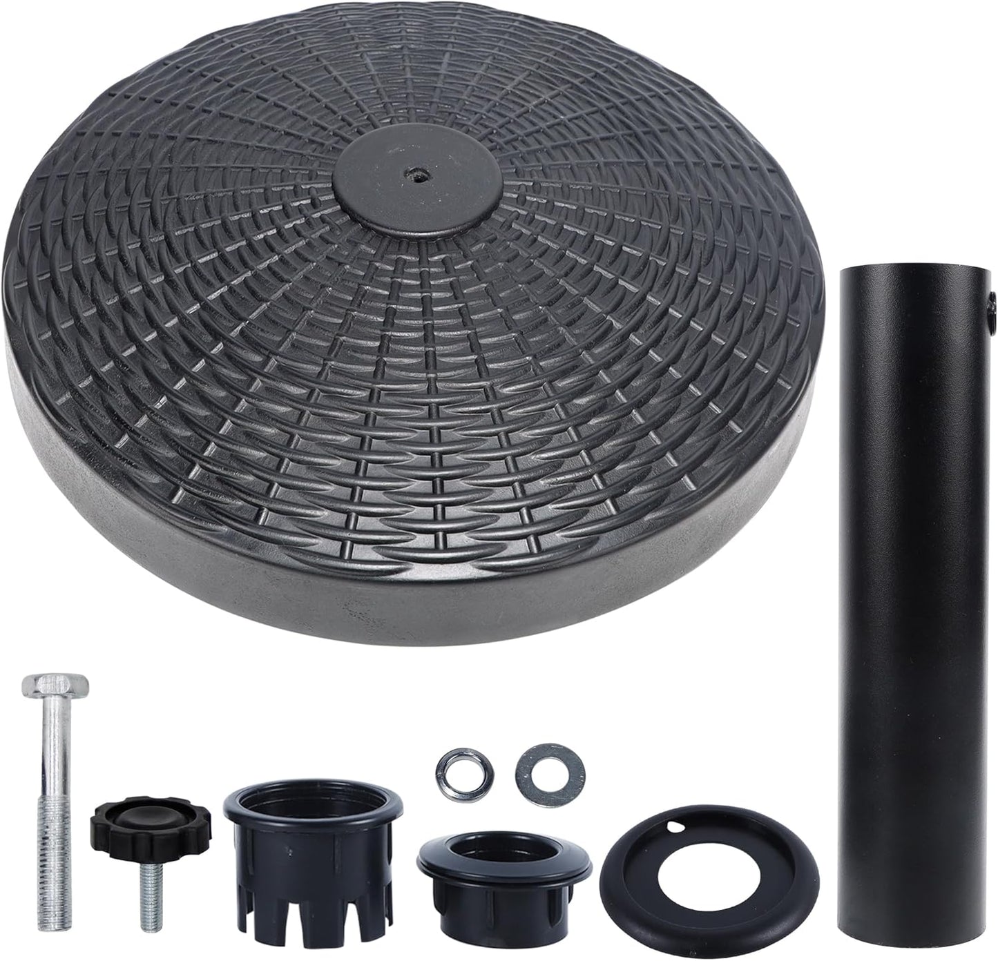 Blissun 31 lbs Heavy Duty Patio Market Umbrella Base Stand